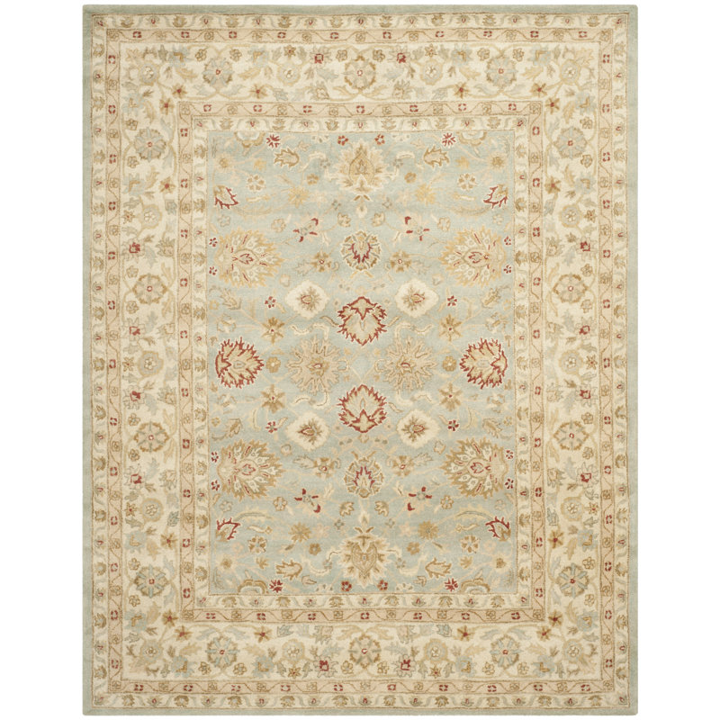 Charlton Home Otwell Gray/Blue/Beige Area Rug & Reviews Wayfair